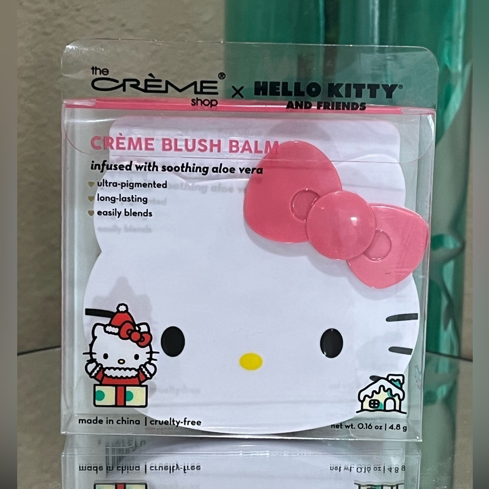 The Crème Shop x Hello Kitty Creme Blush Balm in Winterberry, new!